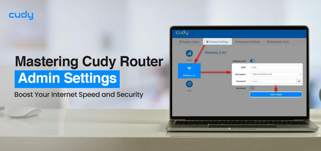Cudy Router Admin Settings
