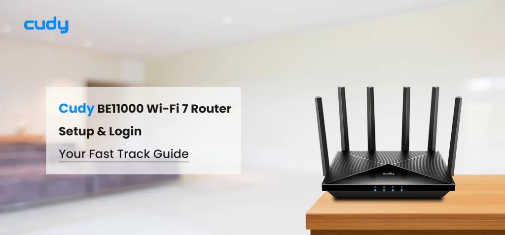 Cudy BE11000 Wi‑Fi 7 Router Setup & Login